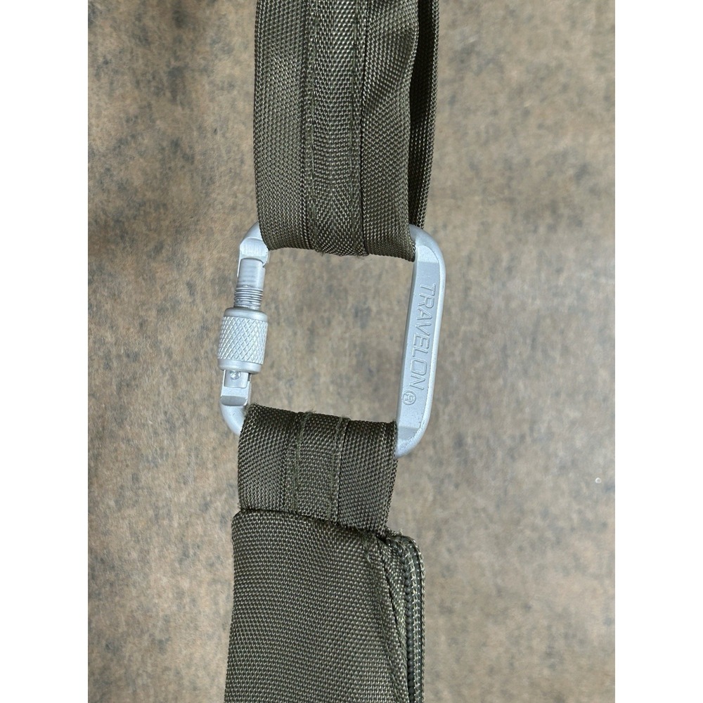 Travelon Anti-Theft Bag, Olive Green, Tan Interior, Great Condition - Picture 4 of 11